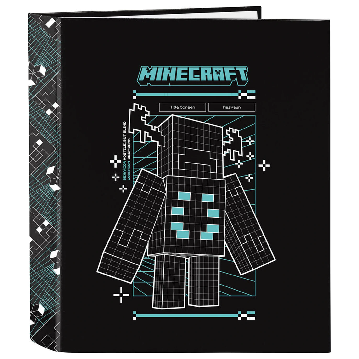 Minecraft Screen A4 gyűrűs irattartó mappa termékfotó