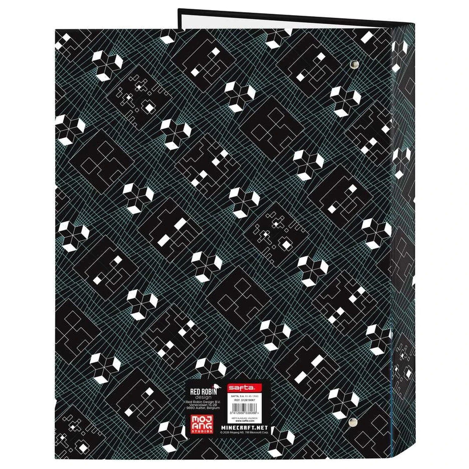 Minecraft Screen A4 gyűrűs irattartó mappa termékfotó