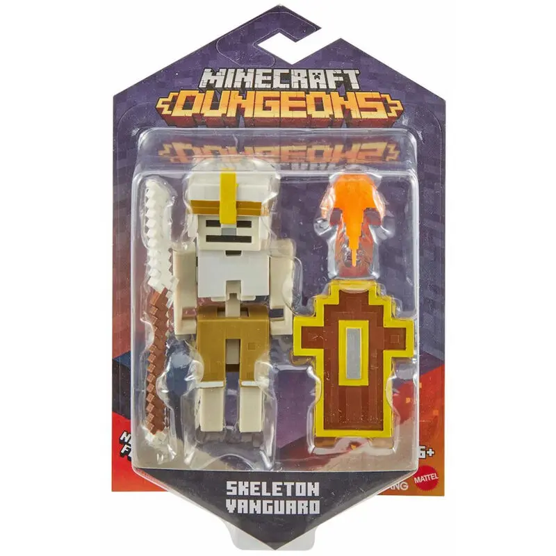 Minecraft Skeleton Vanguard figura 8cm termékfotó