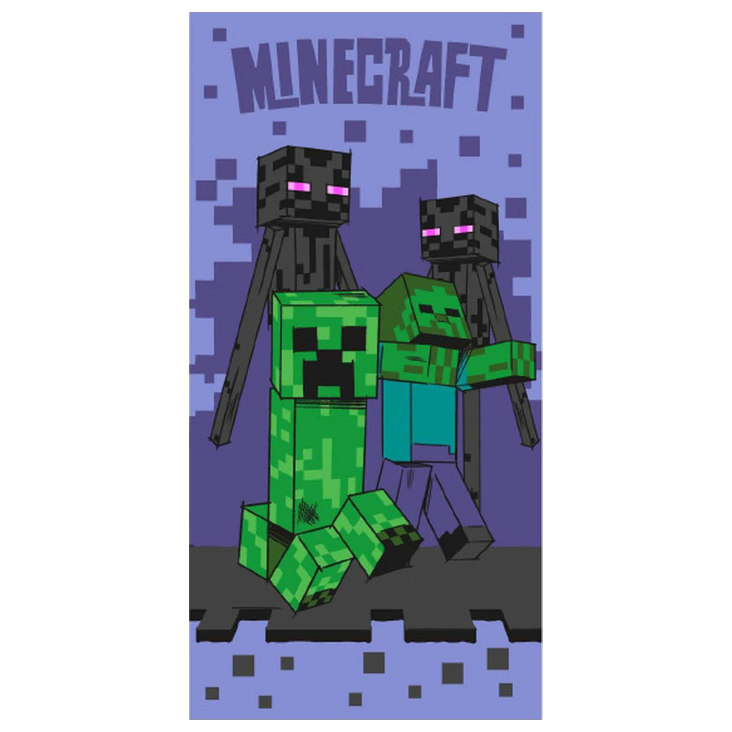 Minecraft Sketch Mobs törölköző termékfotó