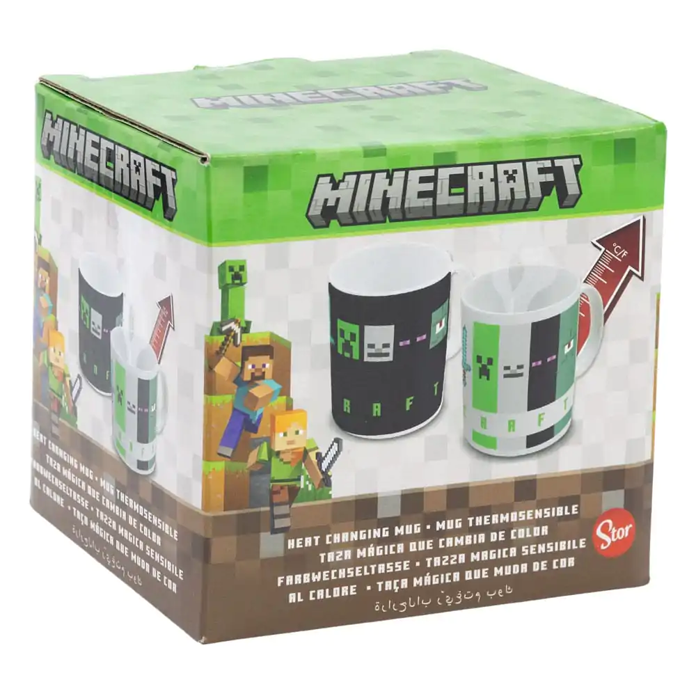 Minecraft Squared Pattern hőre változó bögre 325 ml termékfotó