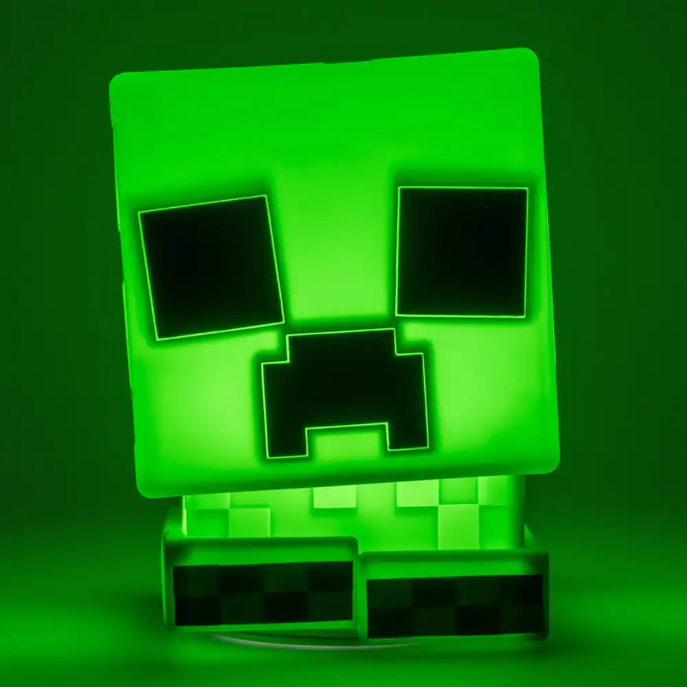 Minecraft Squishy Glo Creeper szilikon lámpa 15 cm termékfotó