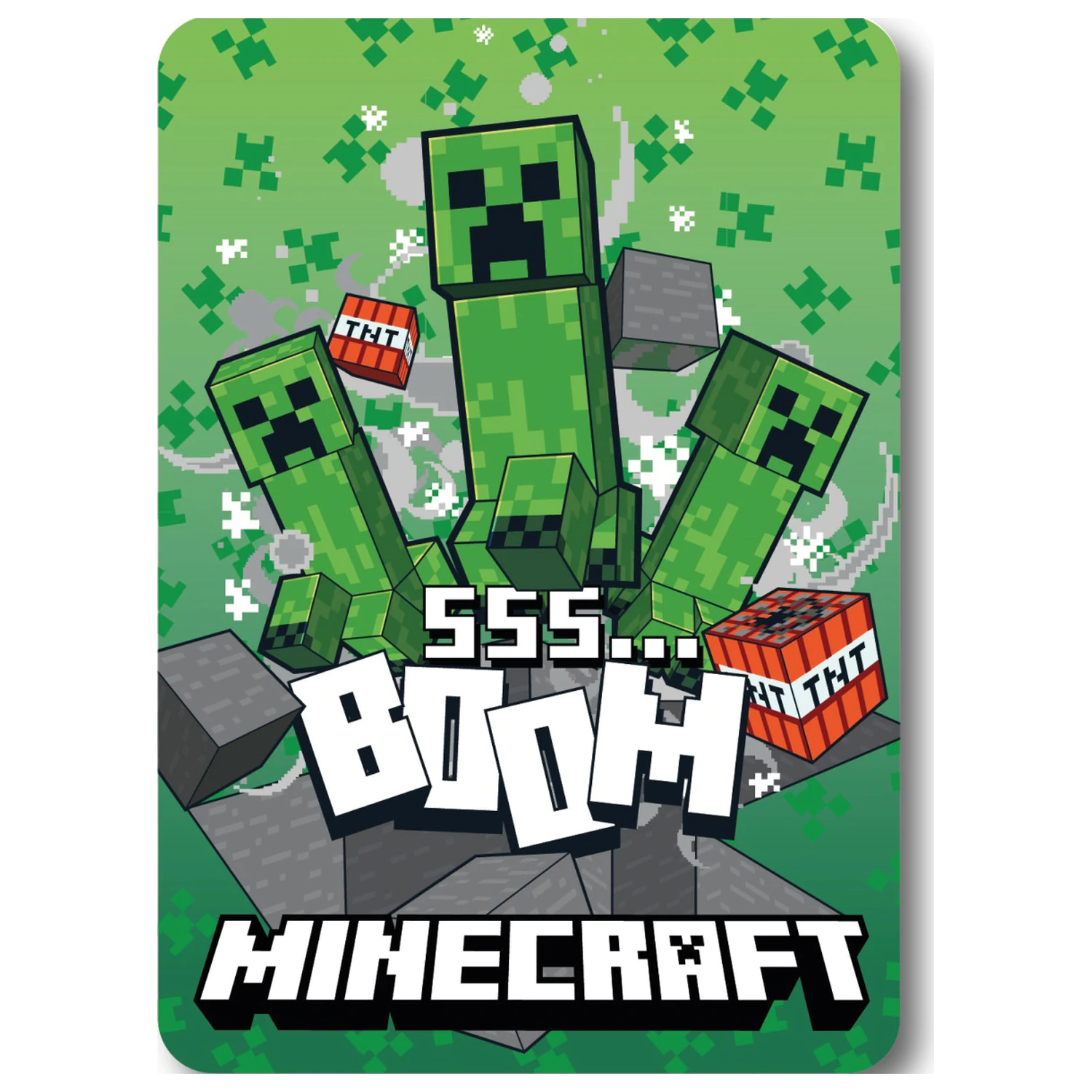 Minecraft SSS Boom polár takaró  termékfotó