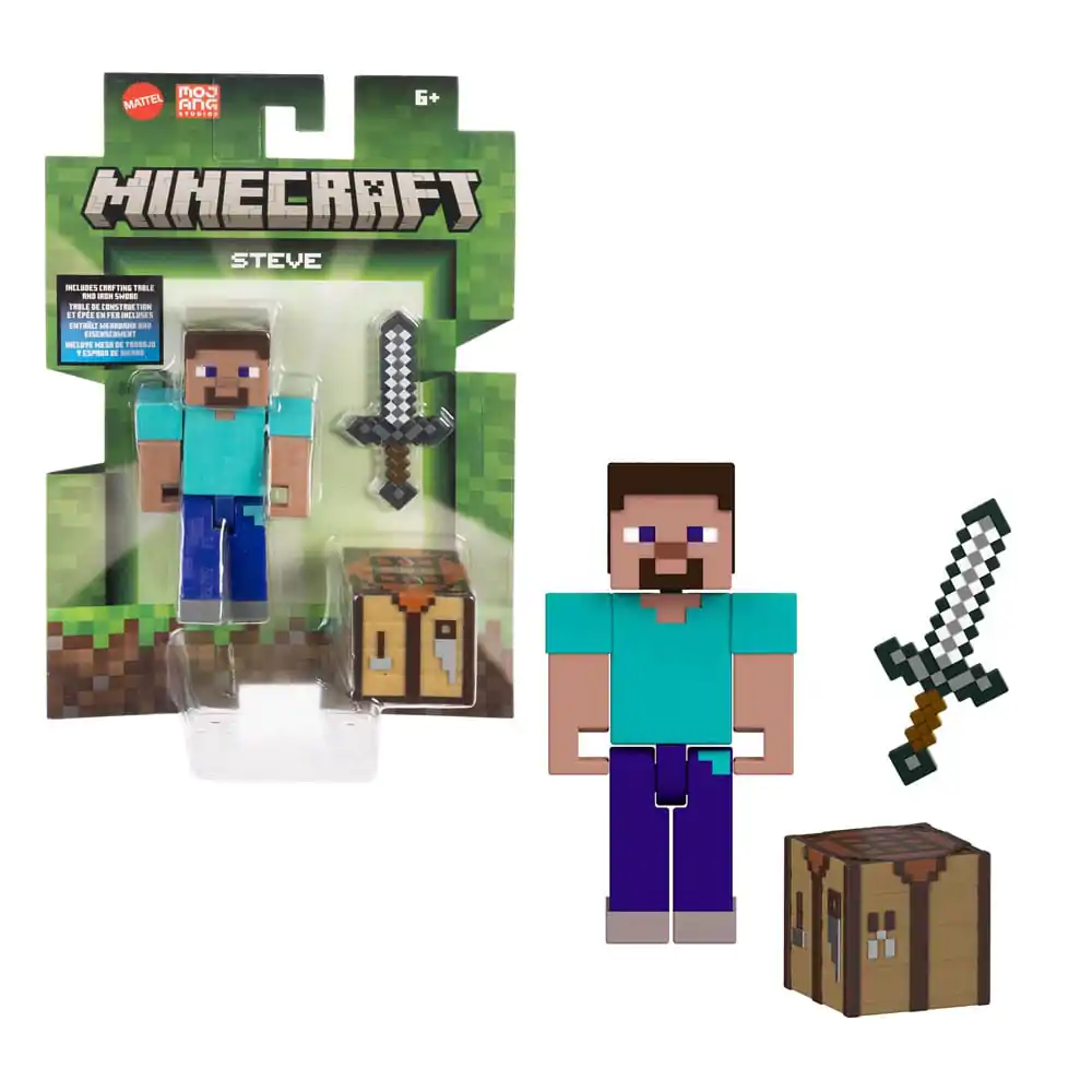 Minecraft Steve akciófigura 8 cm termékfotó