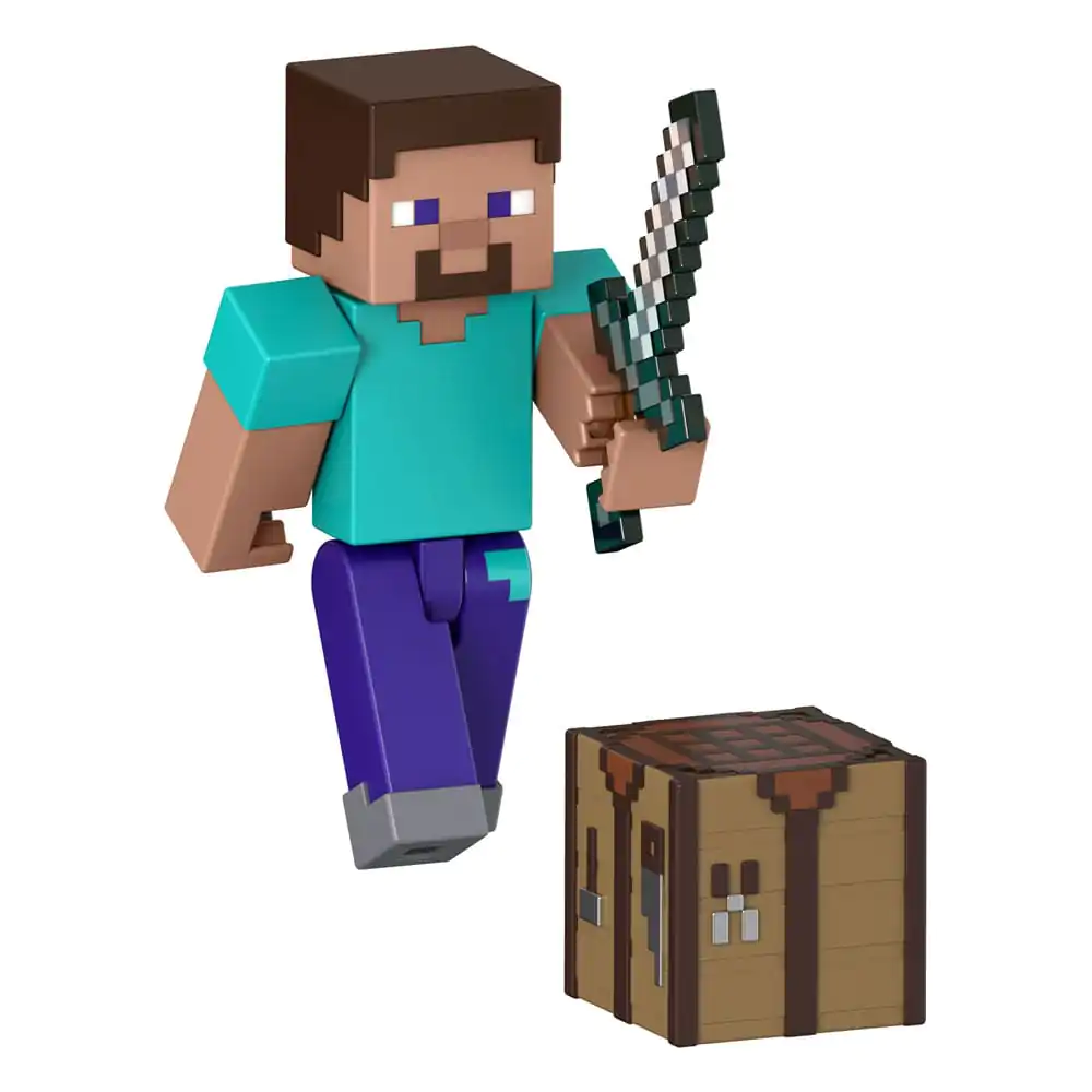 Minecraft Steve akciófigura 8 cm termékfotó