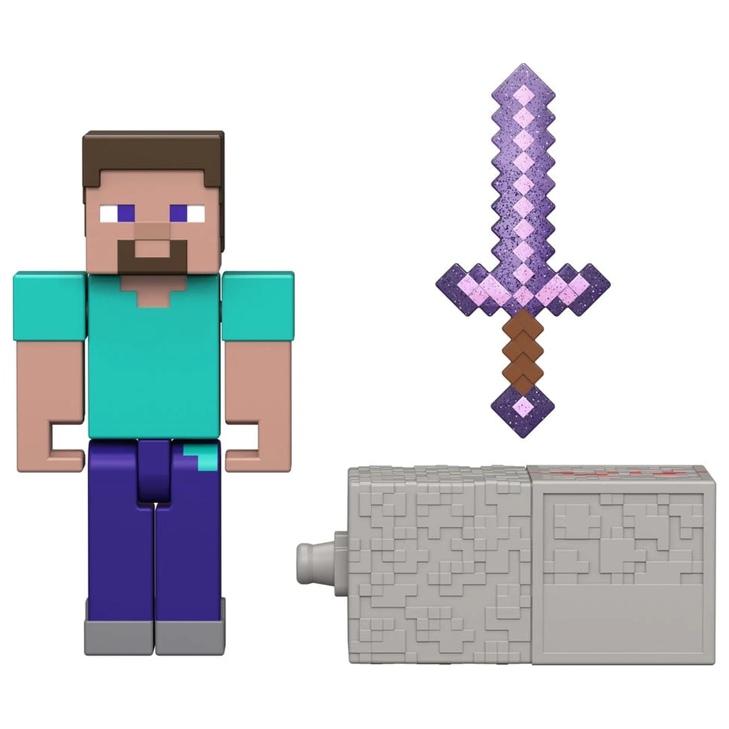 Minecraft Steve akciófigura 8 cm termékfotó