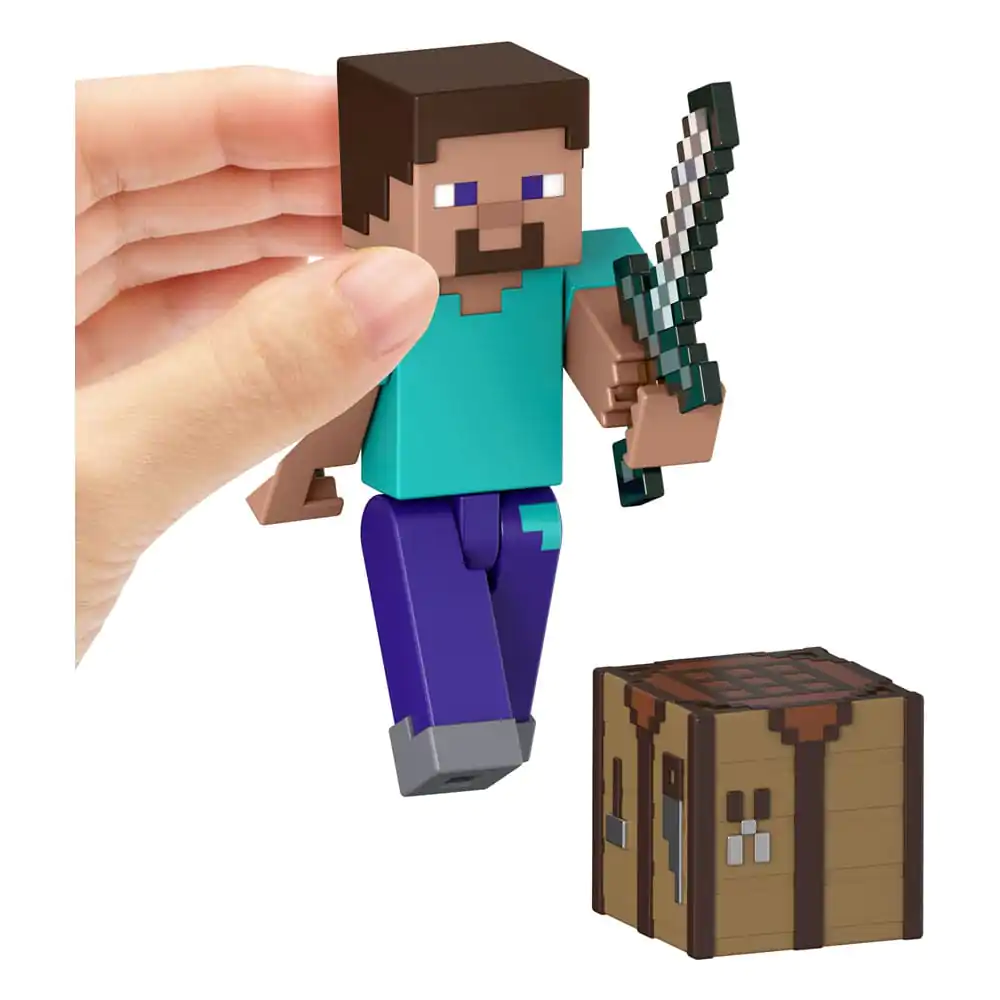 Minecraft Steve akciófigura 8 cm termékfotó