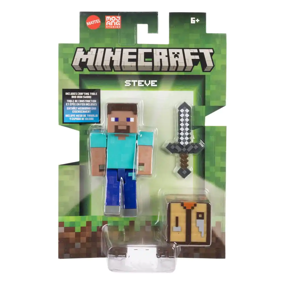 Minecraft Steve akciófigura 8 cm termékfotó