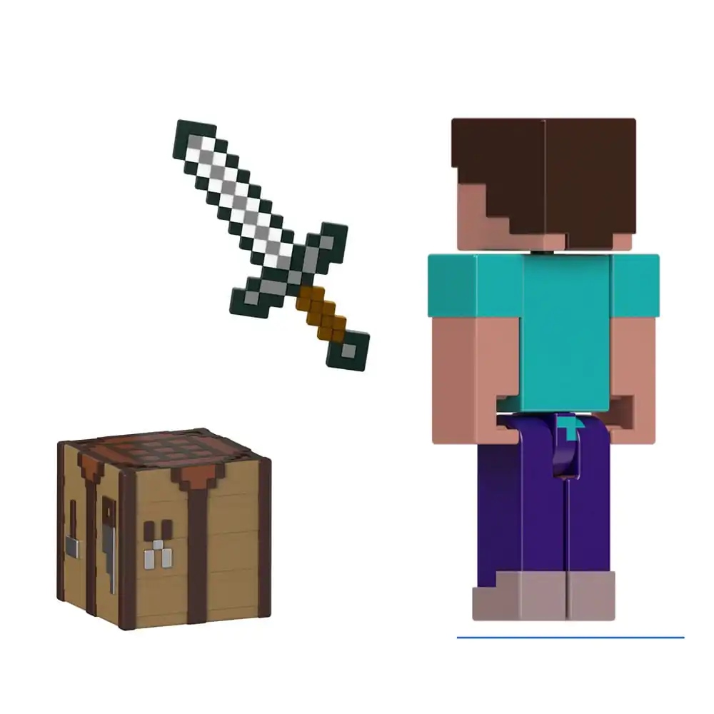 Minecraft Steve akciófigura 8 cm termékfotó