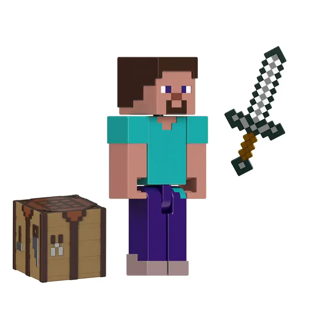 Minecraft Steve akciófigura 8 cm termékfotó