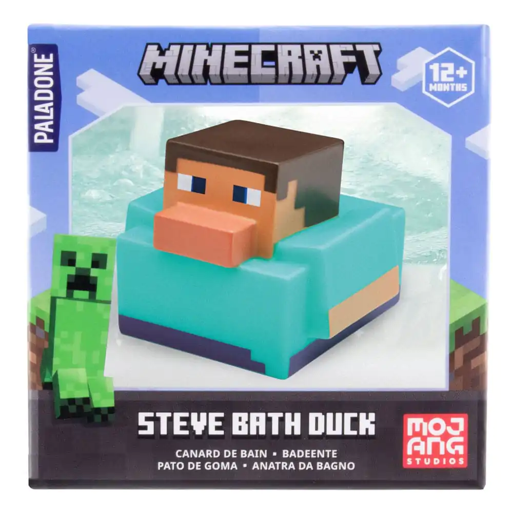 Minecraft Steve fürdőkacsa gumikacsa 6 cm termékfotó