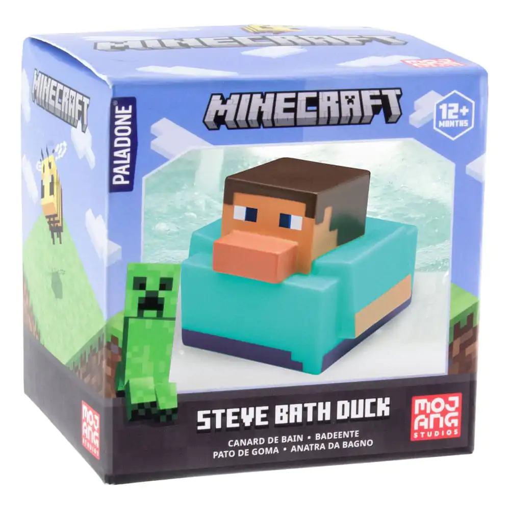 Minecraft Steve fürdőkacsa gumikacsa 6 cm termékfotó