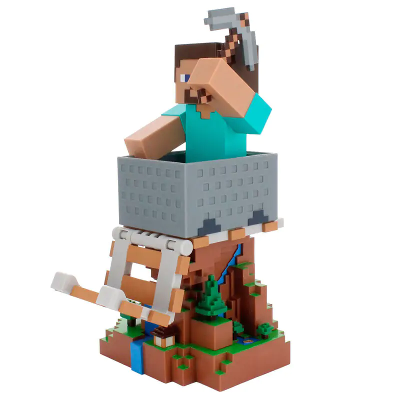 Minecraft Steve Controller/Telefonhalter Cable Guy Figur 20cm termékfotó