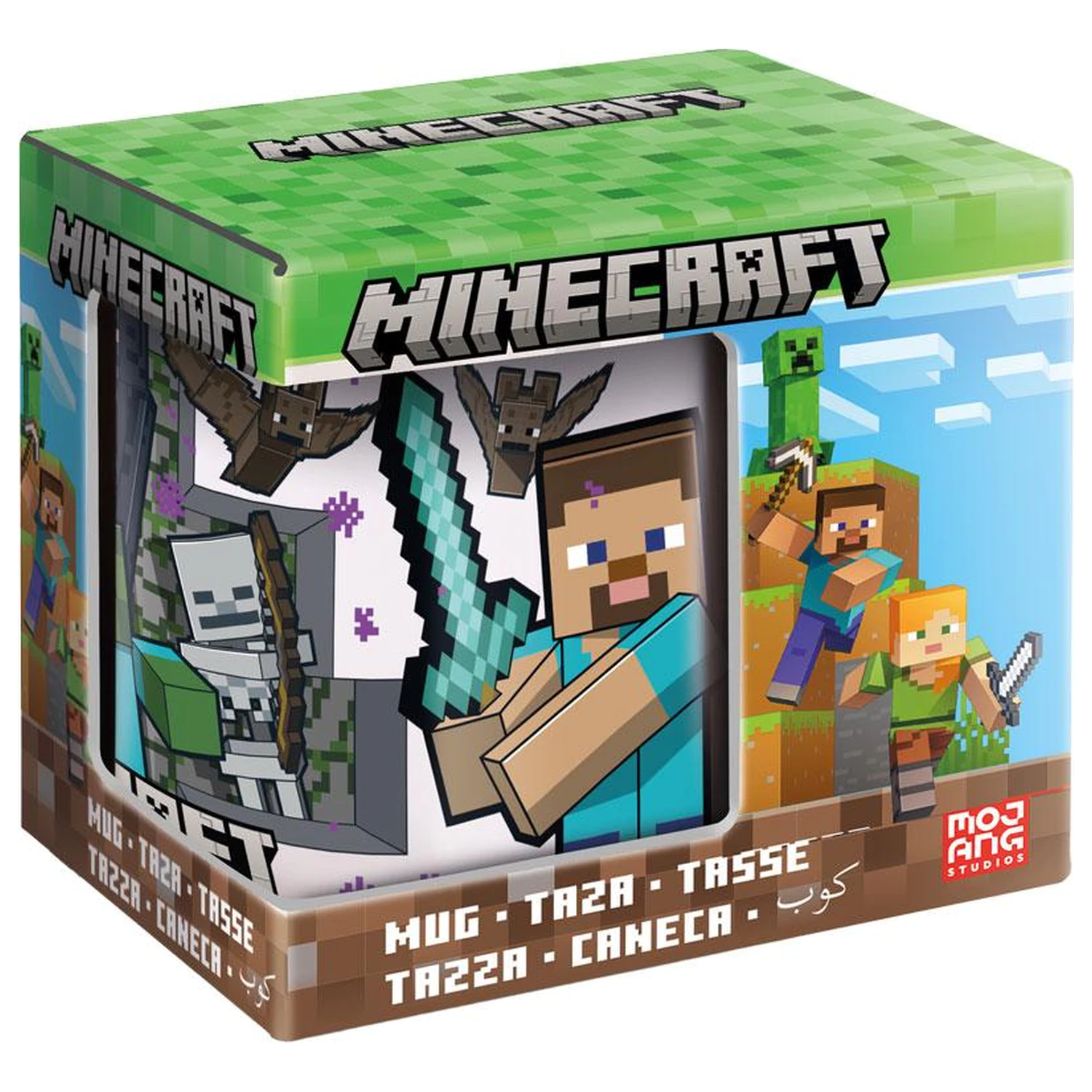 Minecraft Survival Mode kerámiabögre 325ml termékfotó