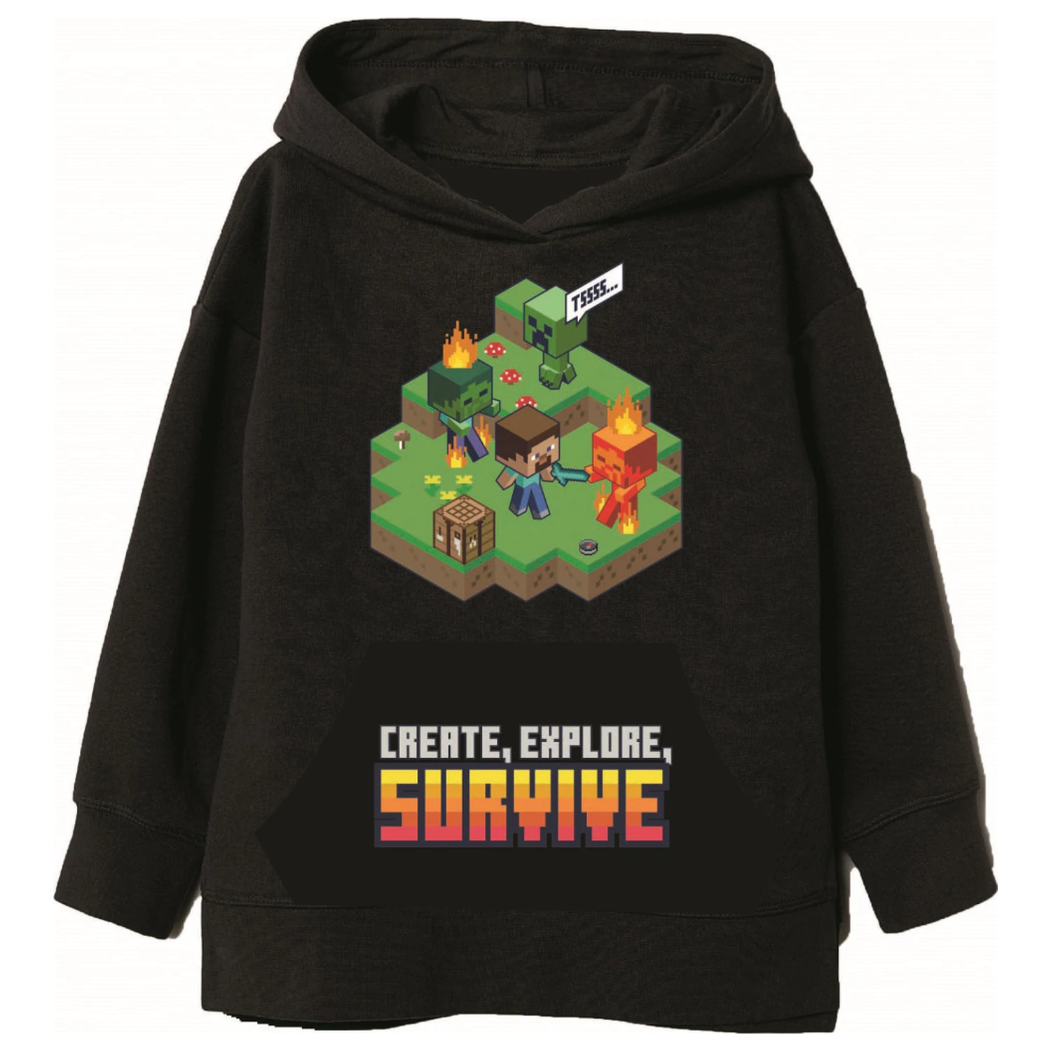 Minecraft Survive gyerek pulóver  termékfotó