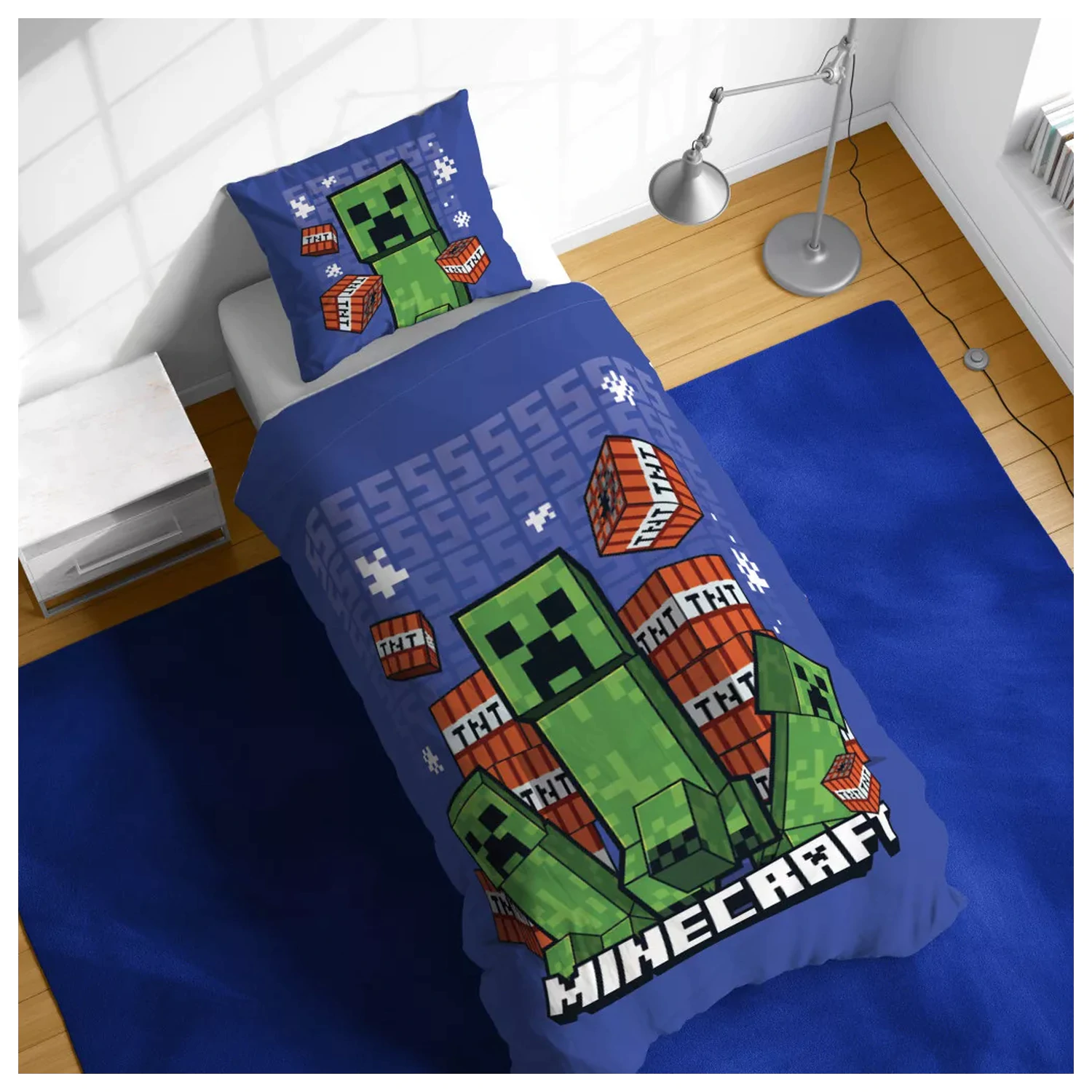 Minecraft Survive the Spiral ágyneműhuzat termékfotó