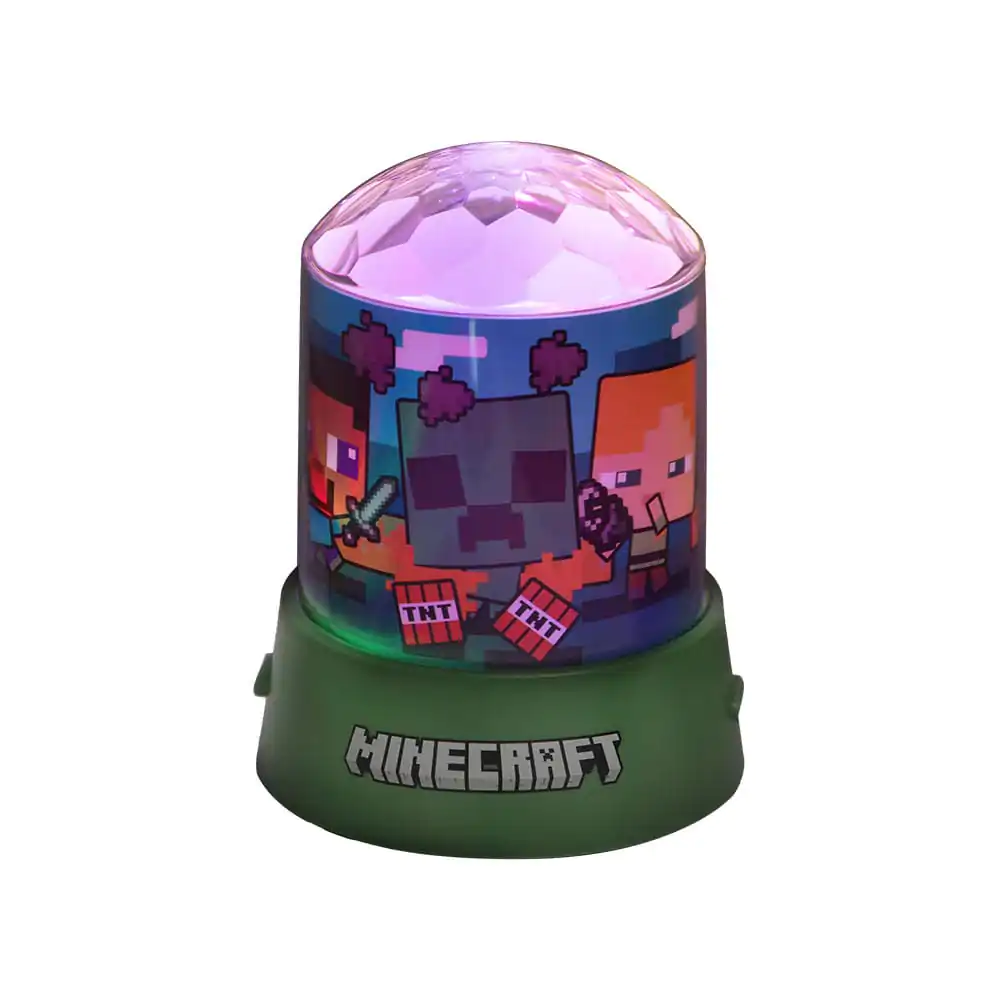 Minecraft Symbols Party projektor lámpa 13 cm termékfotó