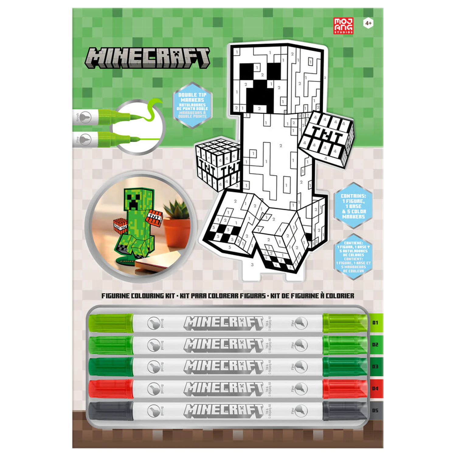 Minecraft színező csomag termékfotó