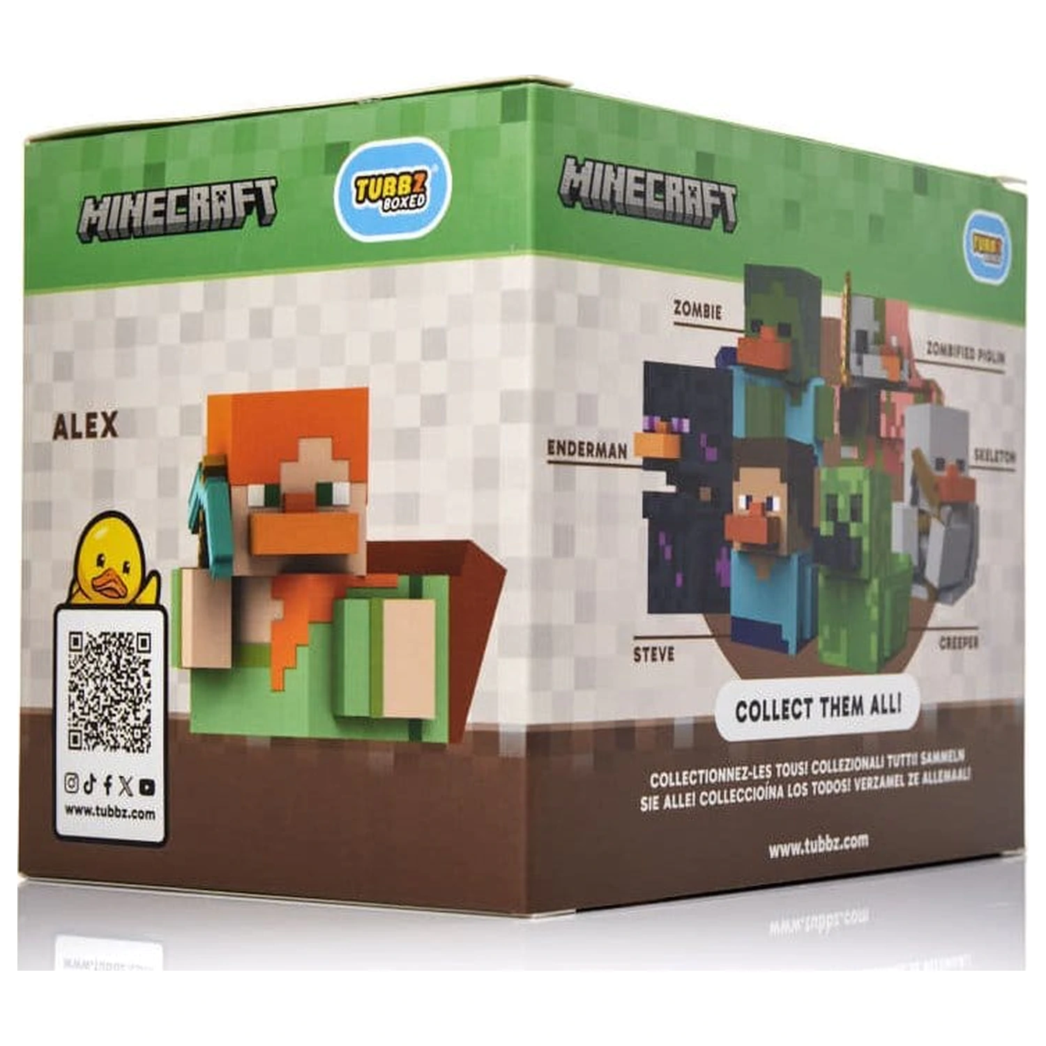Minecraft Tubbz PVC figura Alex Boxed Edition 10 cm termékfotó