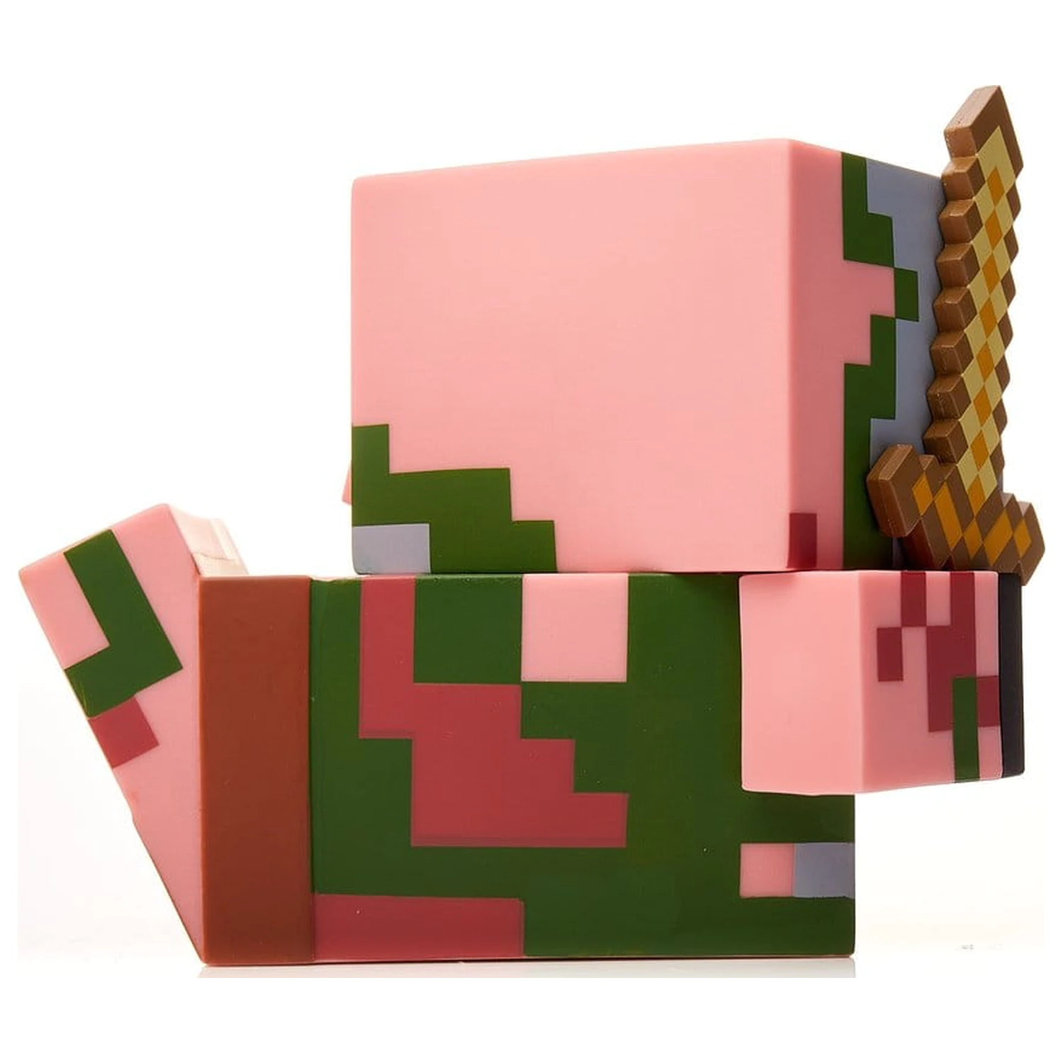 Minecraft Tubbz PVC figura Zombified Pigldobozbaned Edition 10 cm termékfotó