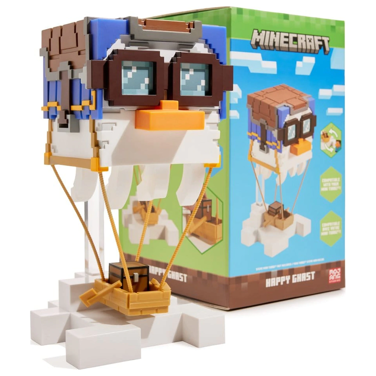 Minecraft Tubbz PVC jármű Happy Ghast 25.2 cm termékfotó