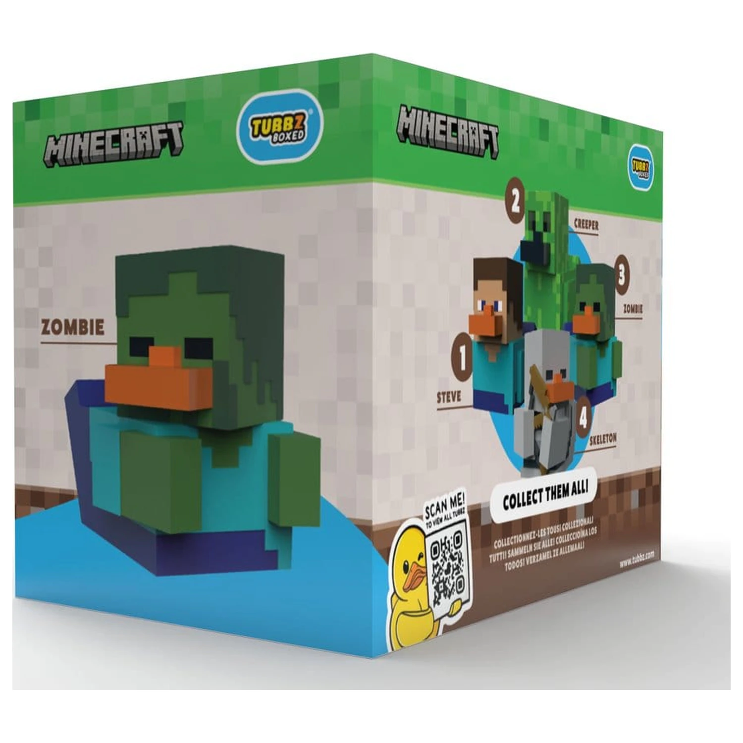 Minecraft Tubbz Zombie PVC figura termékfotó
