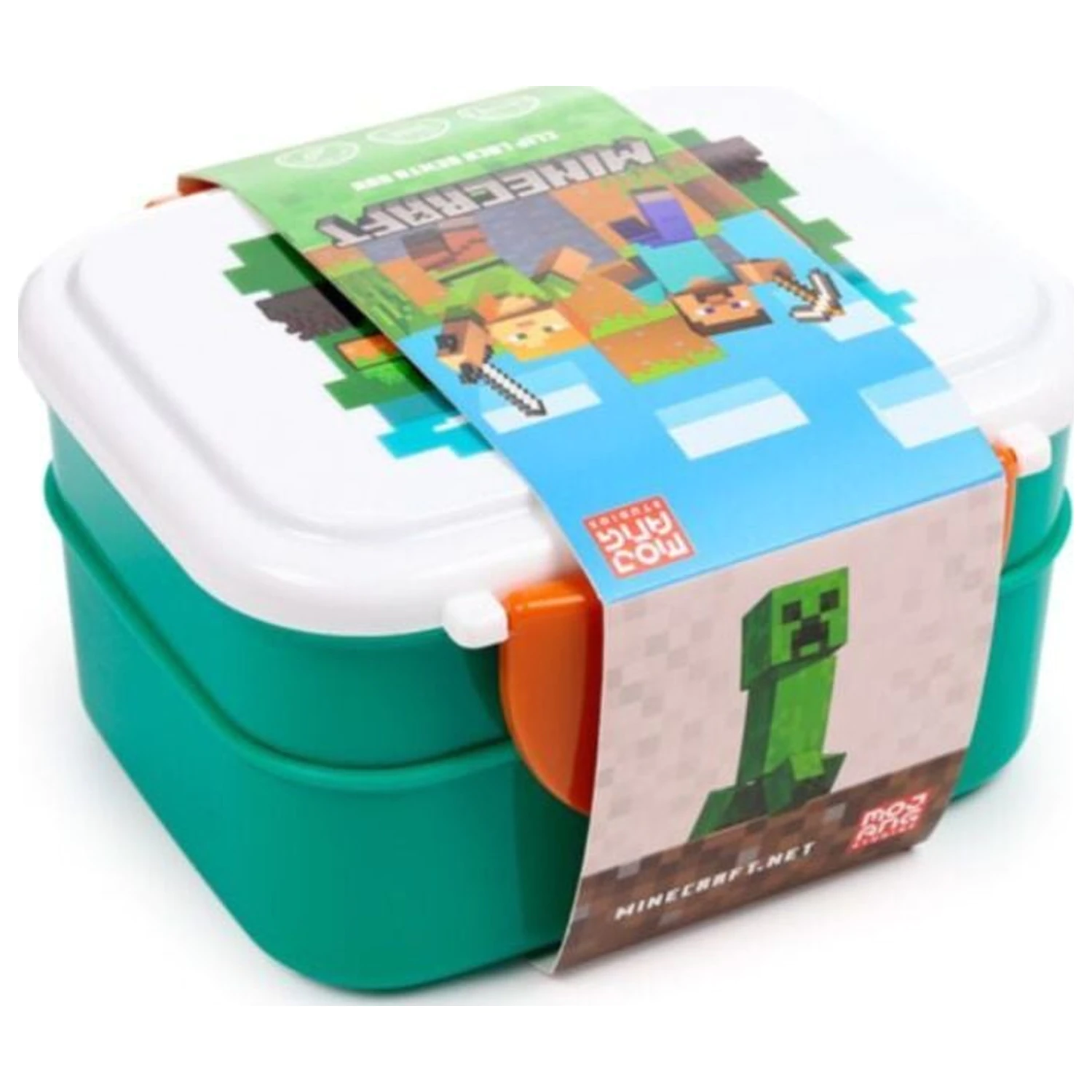 Minecraft uzsonnás doboz és evőeszköz szett termékfotó