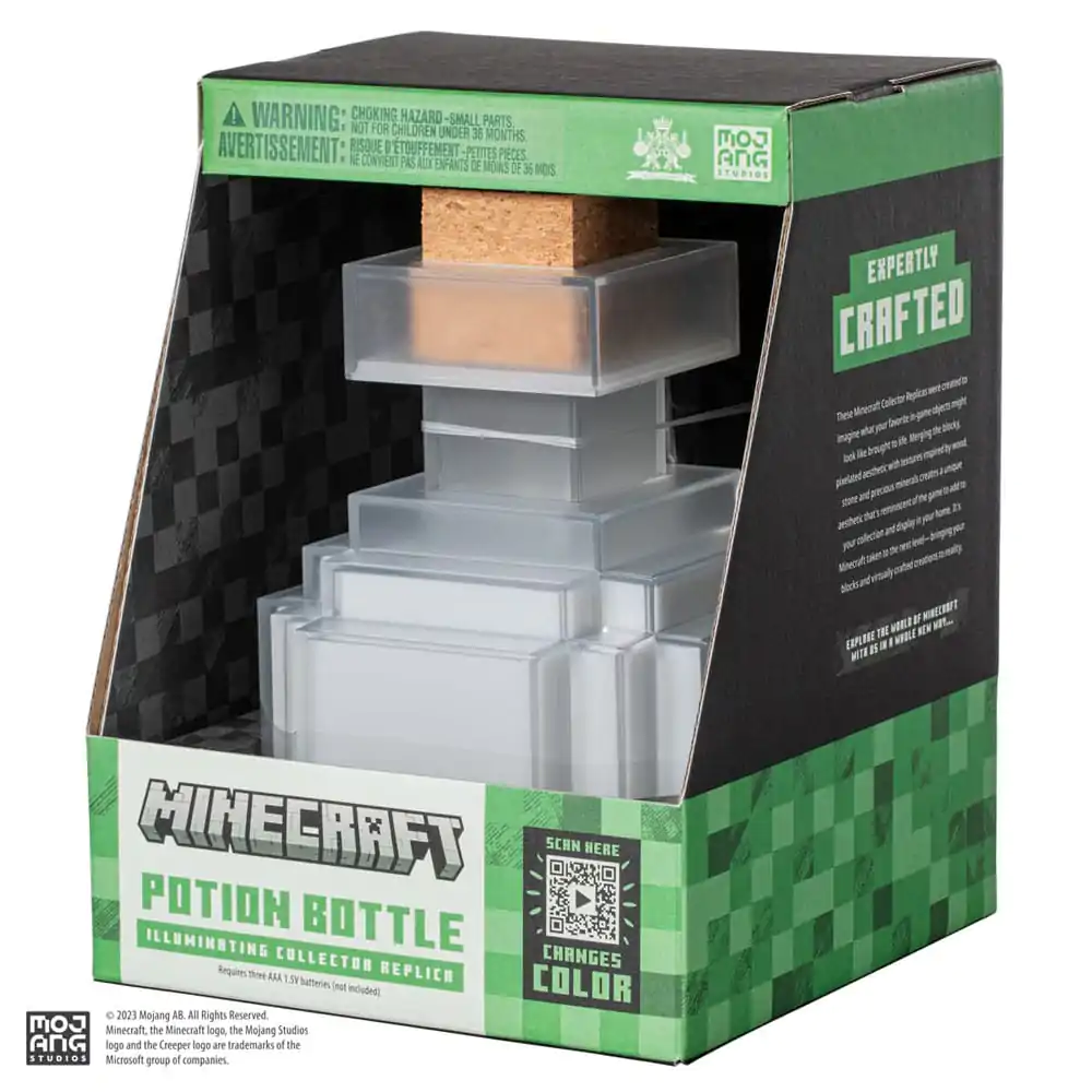 Minecraft Világító palack replika 16 cm termékfotó