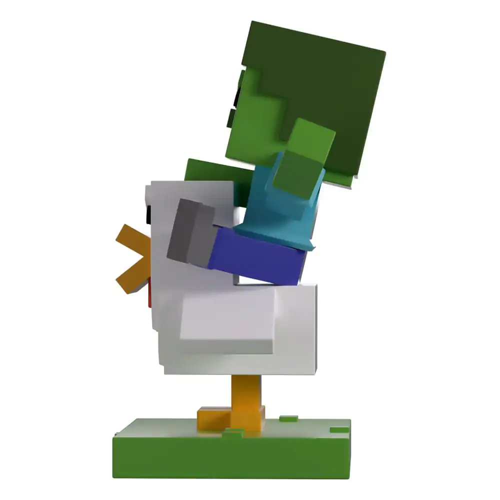 Minecraft Vinyl figura Chicken Jockey 12 cm termékfotó