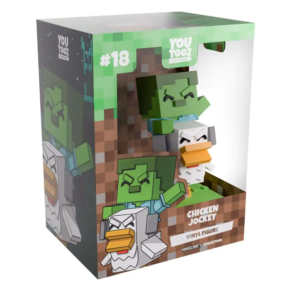 Minecraft Vinyl figura Chicken Jockey 12 cm termékfotó
