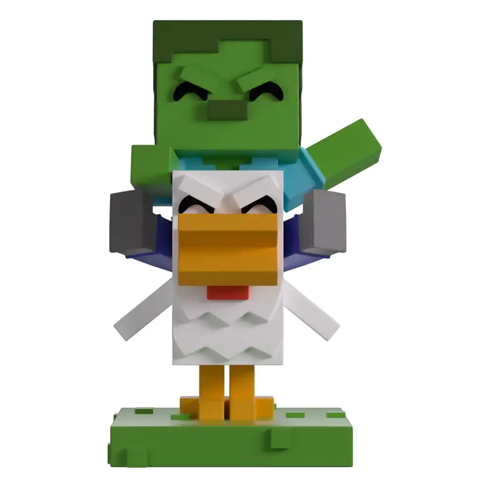 Minecraft Vinyl figura Chicken Jockey 12 cm termékfotó