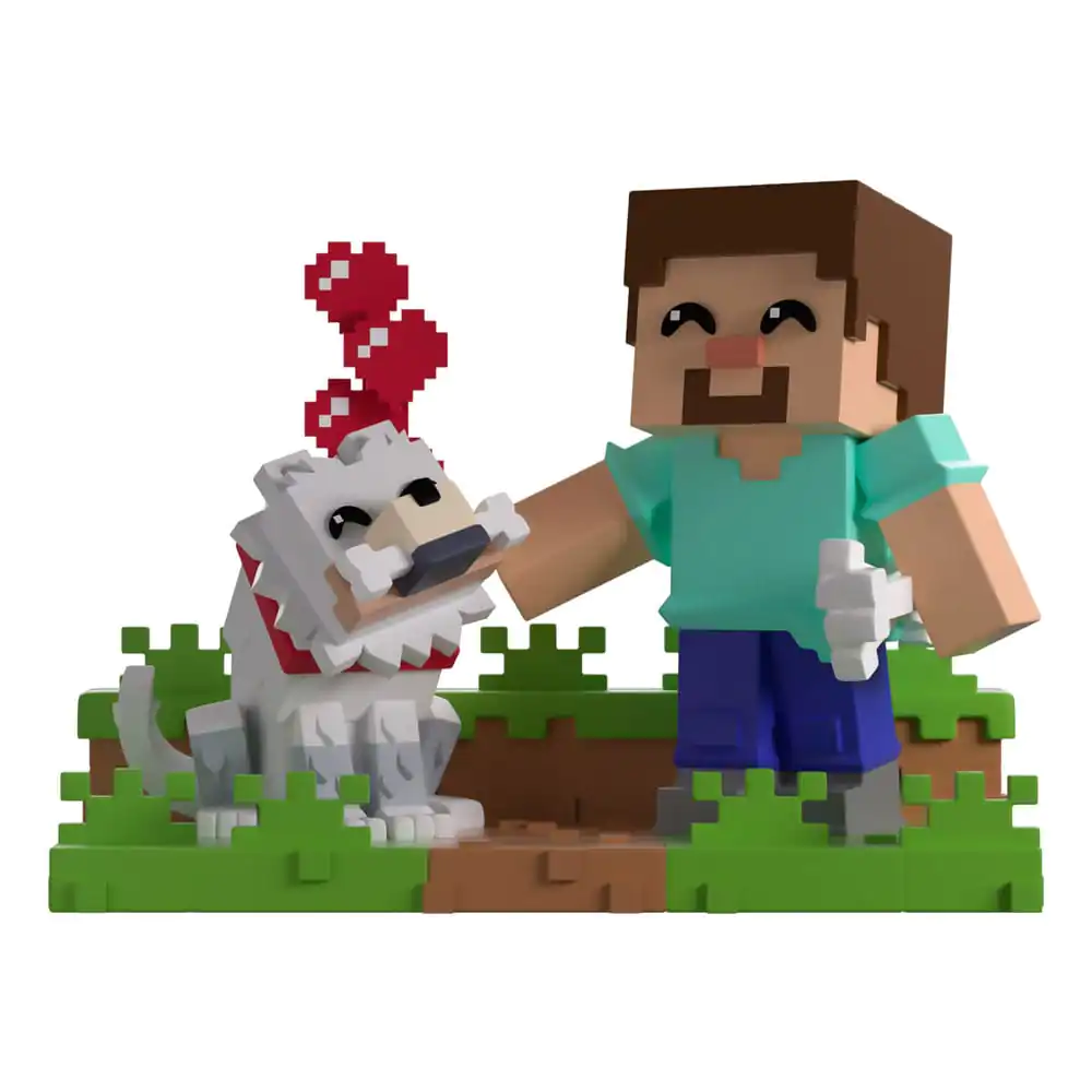 Minecraft Vinyl figura Taming a Wolf 10 cm termékfotó