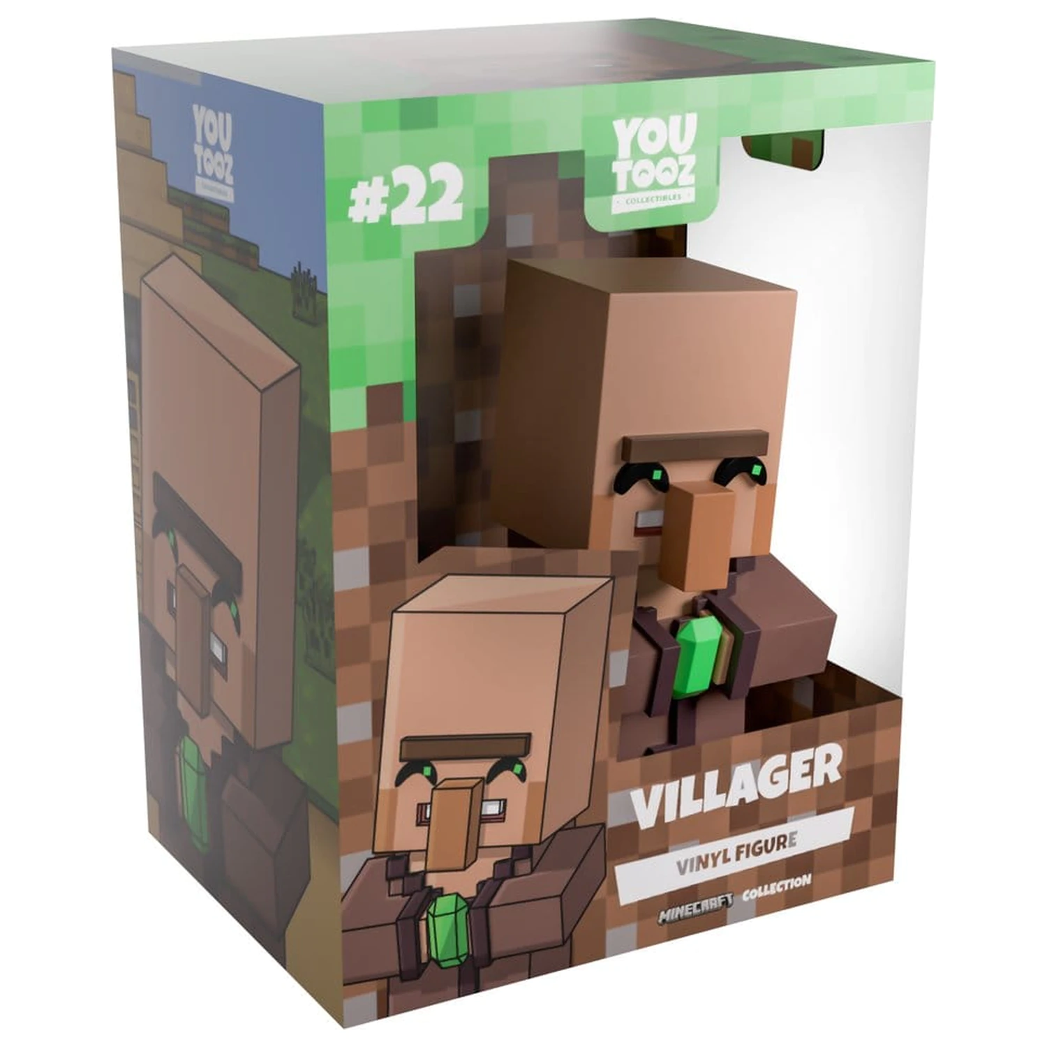 Minecraft Vinyl figura Villager 13 cm      termékfotó