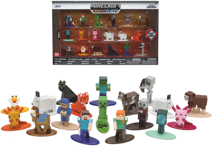 Minecraft wave 8 18 db-os figura csomag 4cm termékfotó