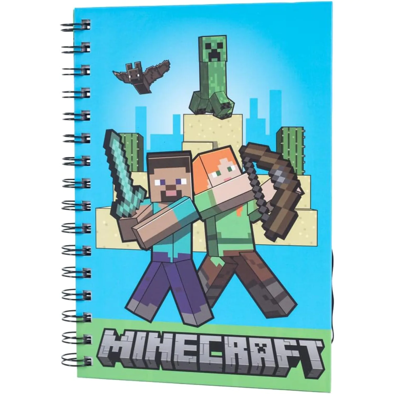 Minecraft Wiro A5 jegyzetfüzet termékfotó