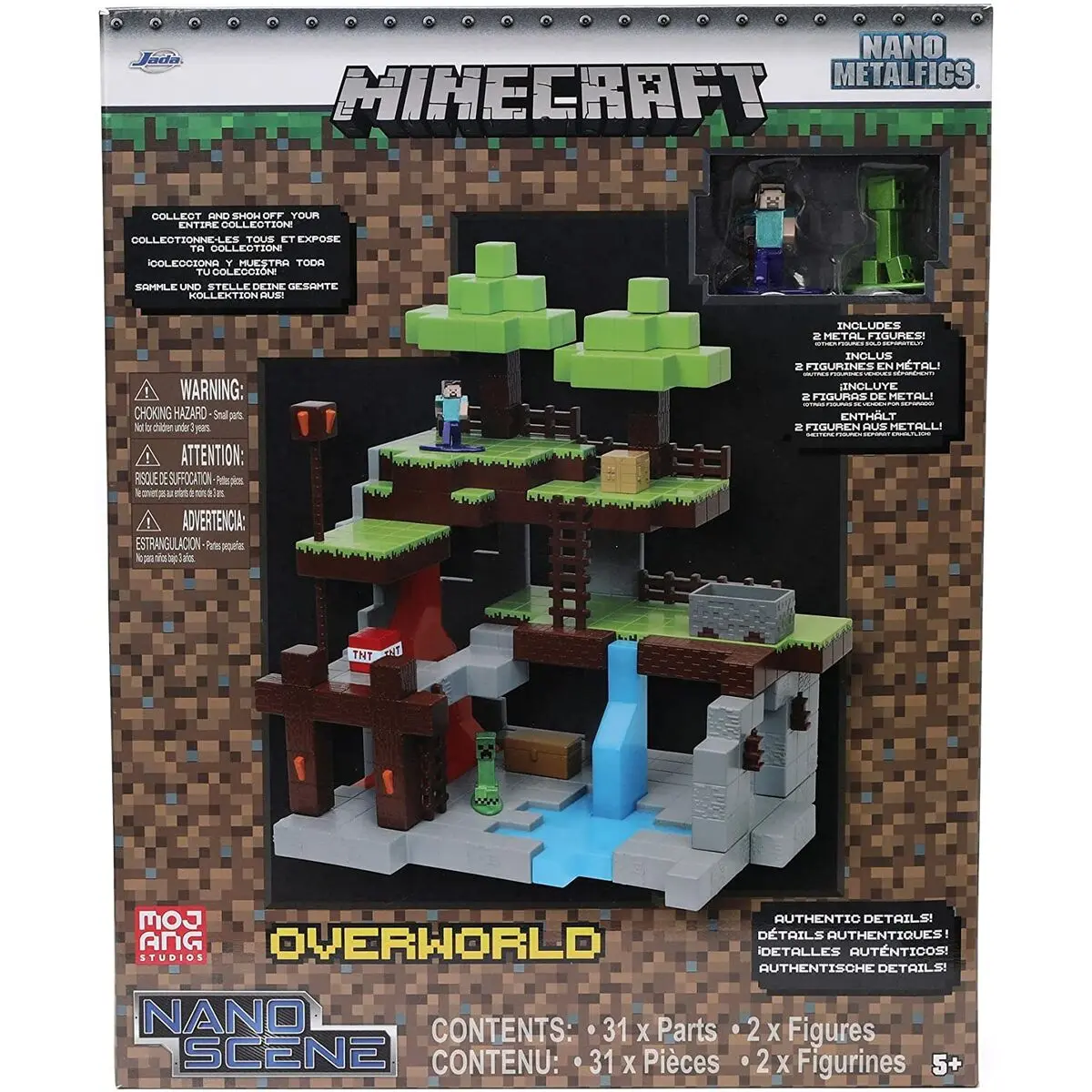Minecraft World nano scene + 2 darab figura csomag termékfotó