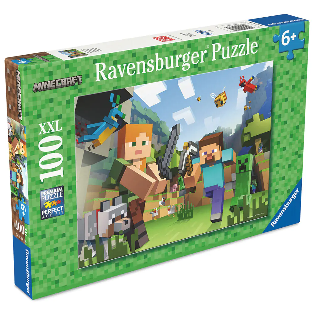 Minecraft XXL puzzle 100db-os termékfotó