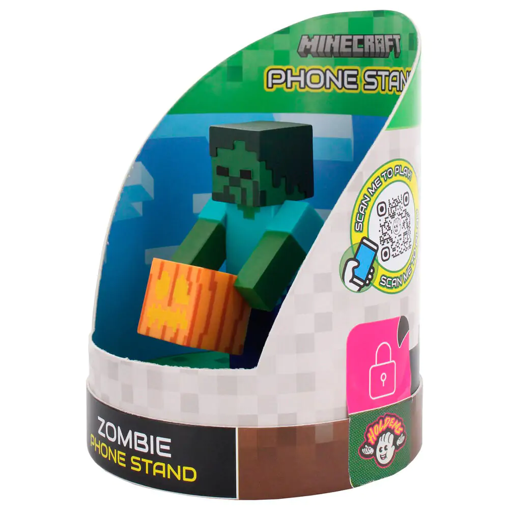 Minecraft Zombie Earbuds/okosóra tartó figura termékfotó