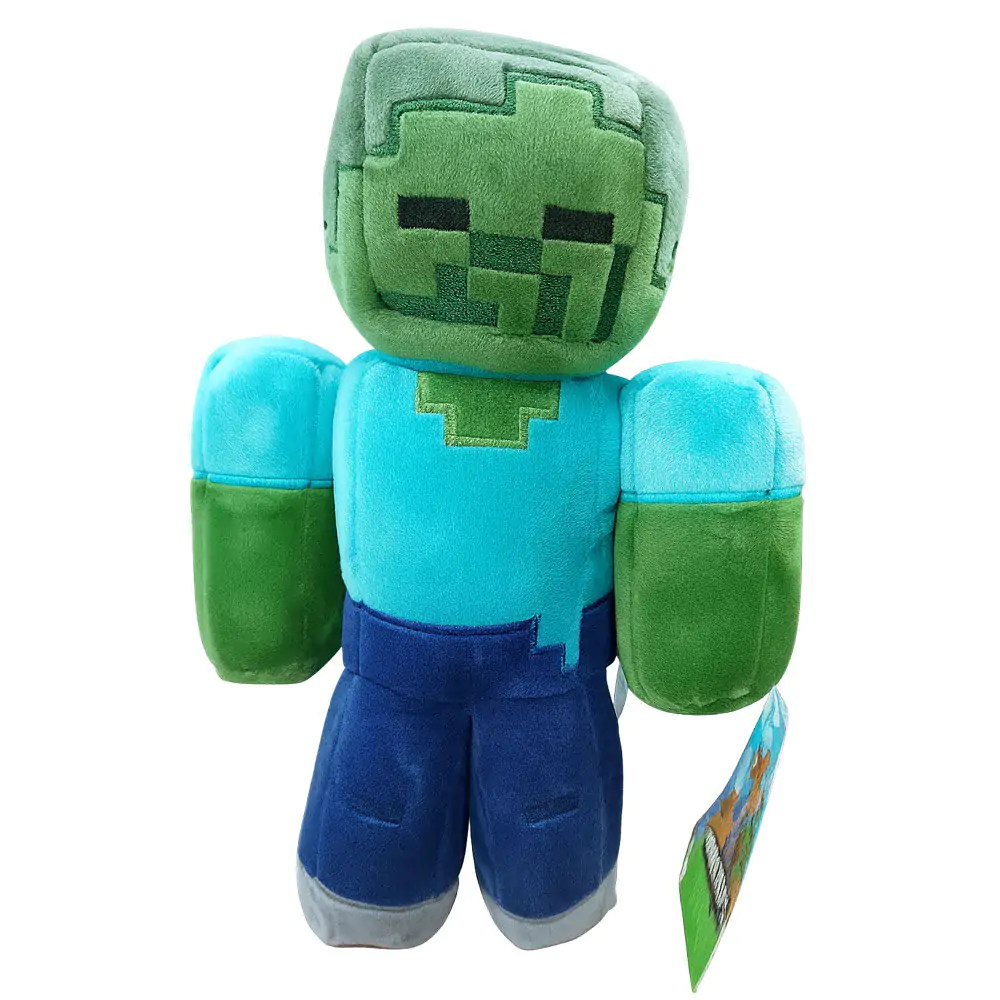 Minecraft Zombie plüss 30cm termékfotó