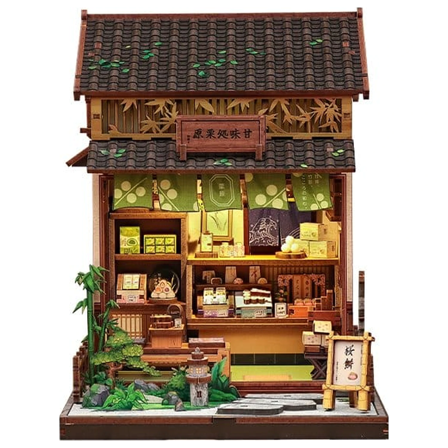 Miniature House modell készlet Kanmi-dokoro Kurihara 19 x 15 cm  termékfotó