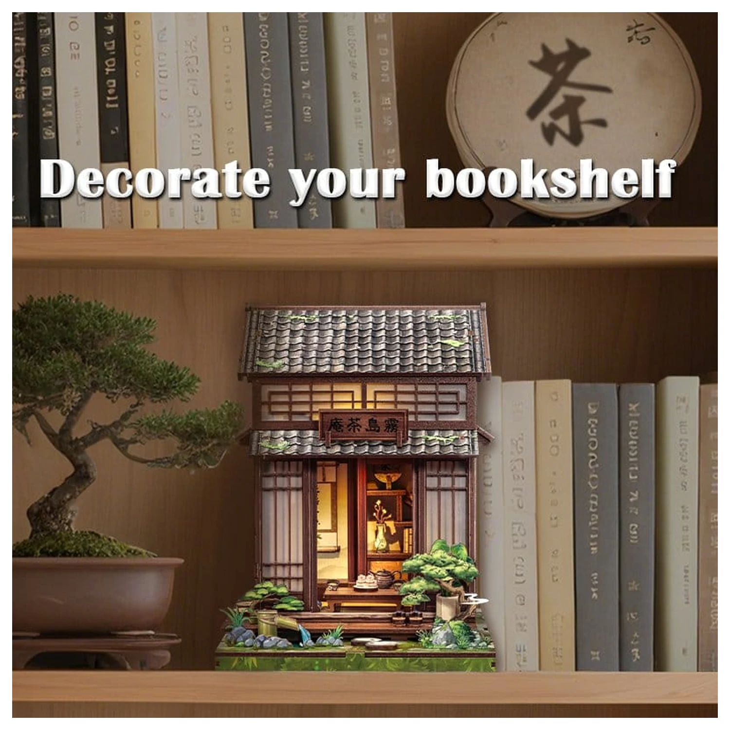 Miniature House modell készlet Kirishima Cha-an 19 x 14 cm termékfotó