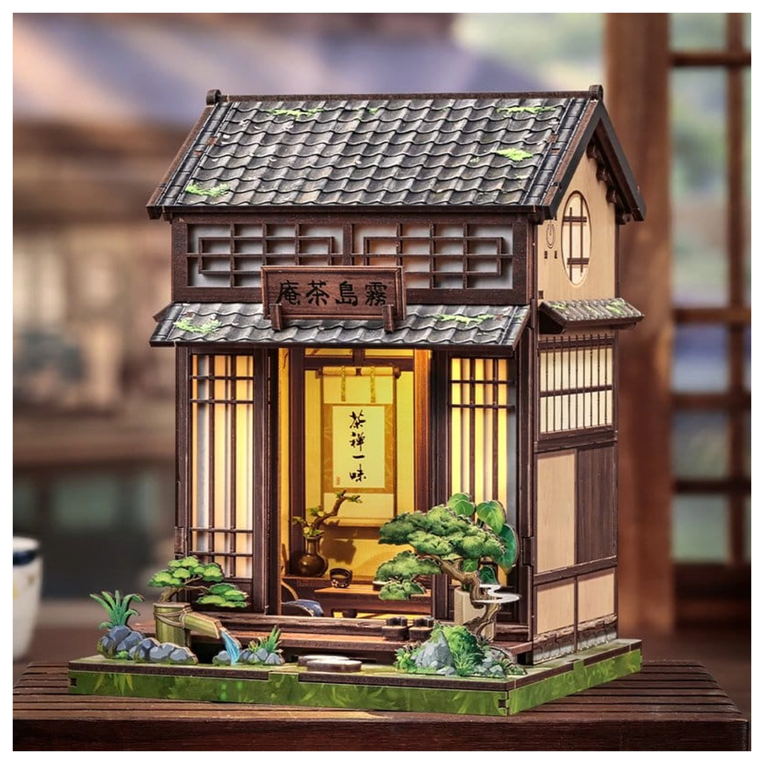 Miniature House modell készlet Kirishima Cha-an 19 x 14 cm termékfotó