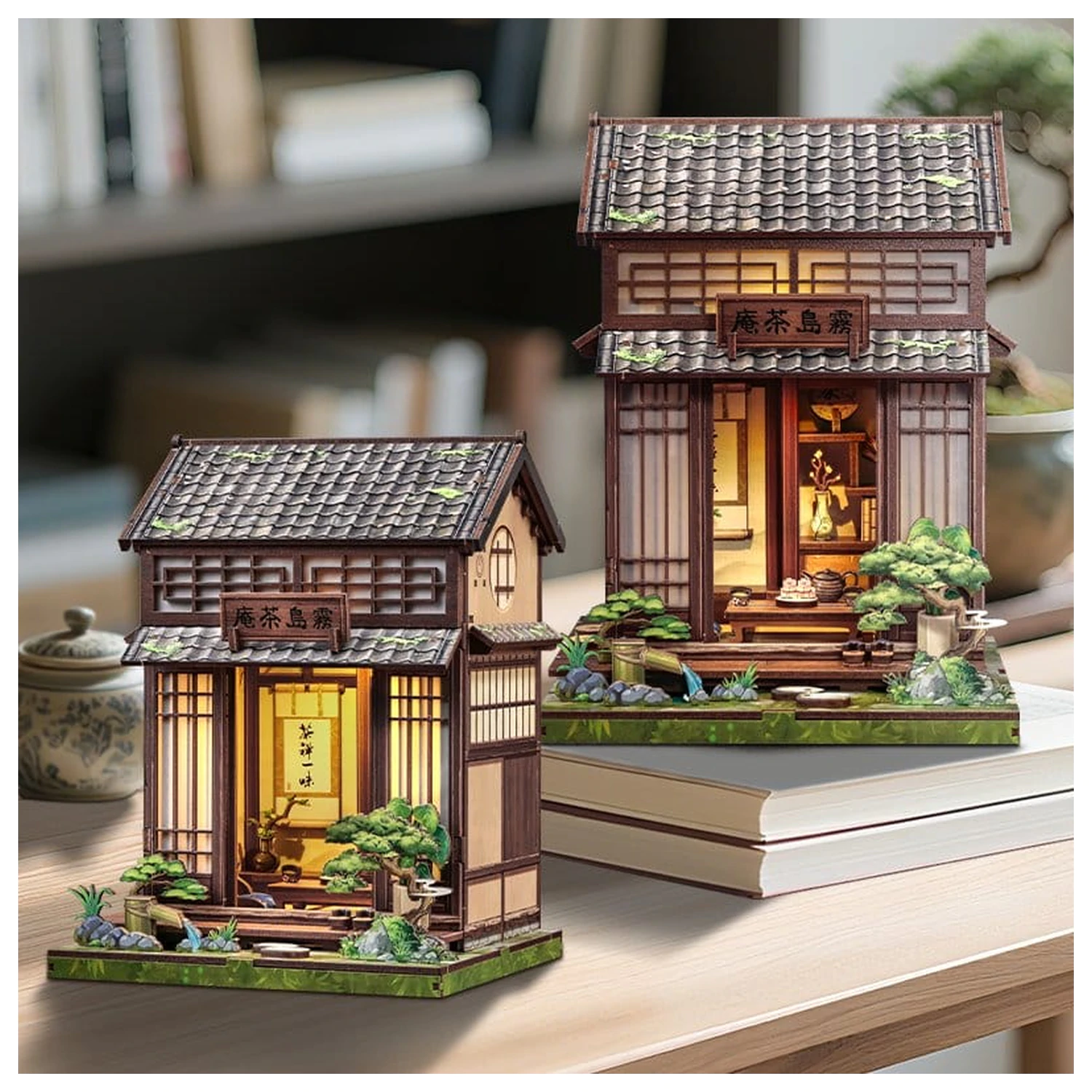 Miniature House modell készlet Kirishima Cha-an 19 x 14 cm termékfotó