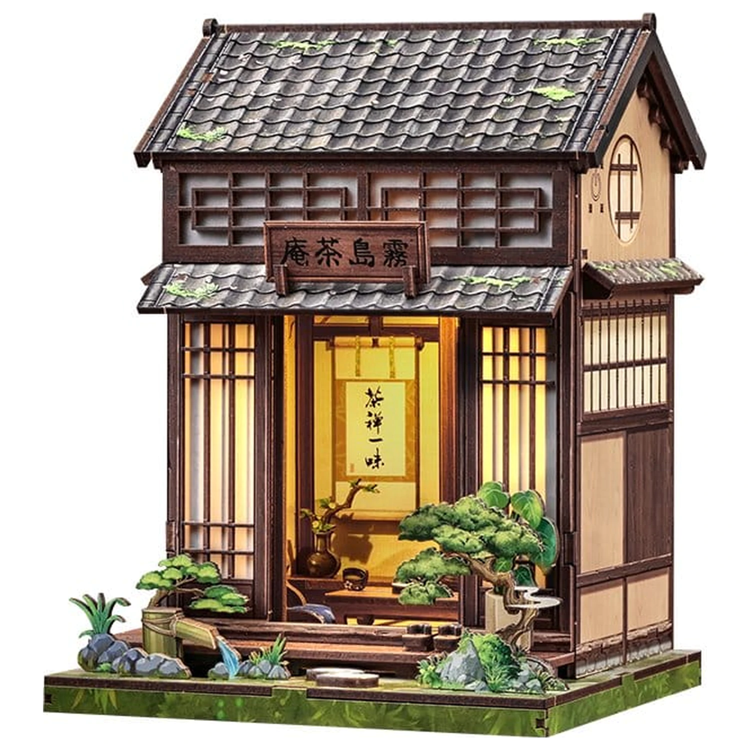 Miniature House modell készlet Kirishima Cha-an 19 x 14 cm termékfotó