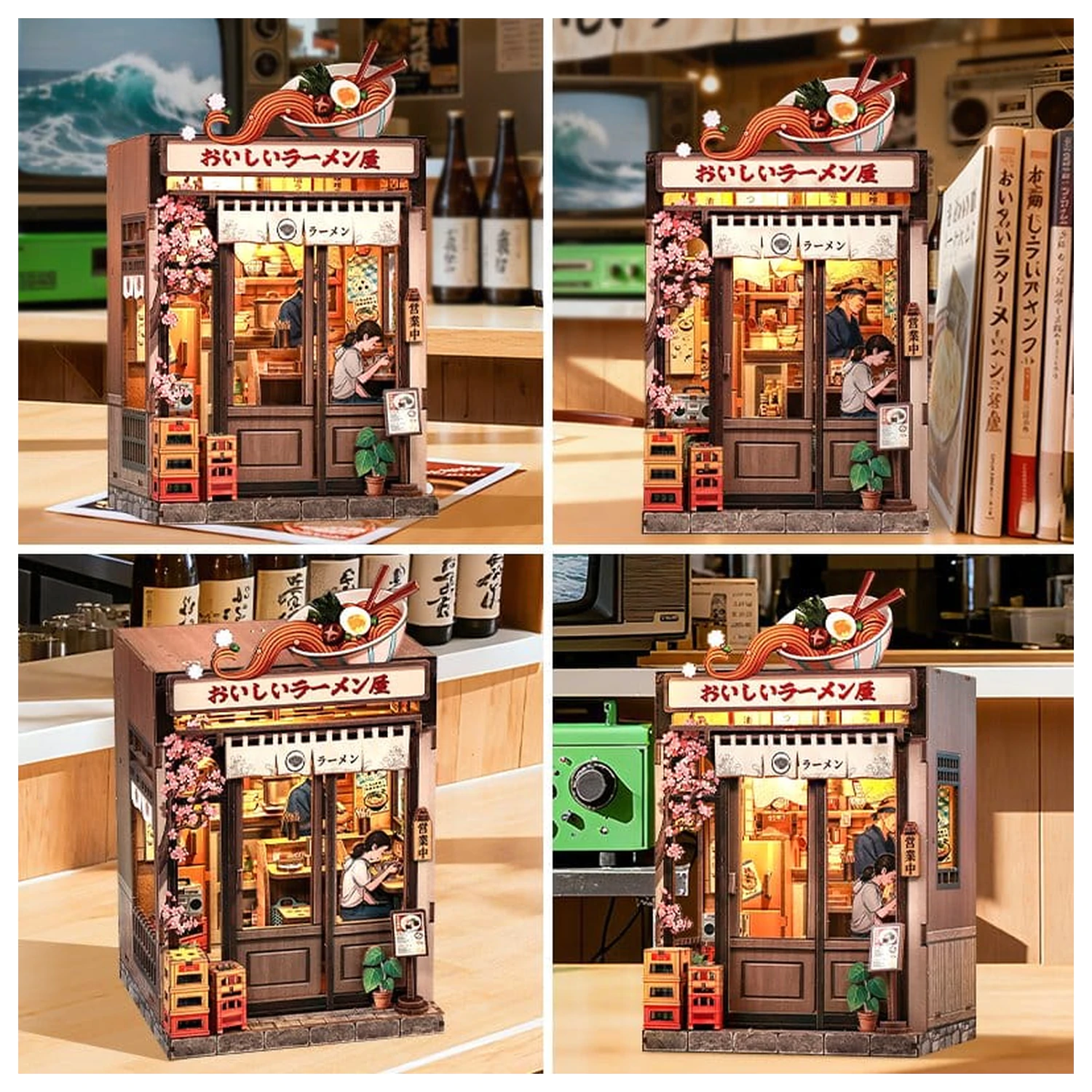 Miniature House modell készlet Oishii Kyoto 22 x 13 cm  termékfotó