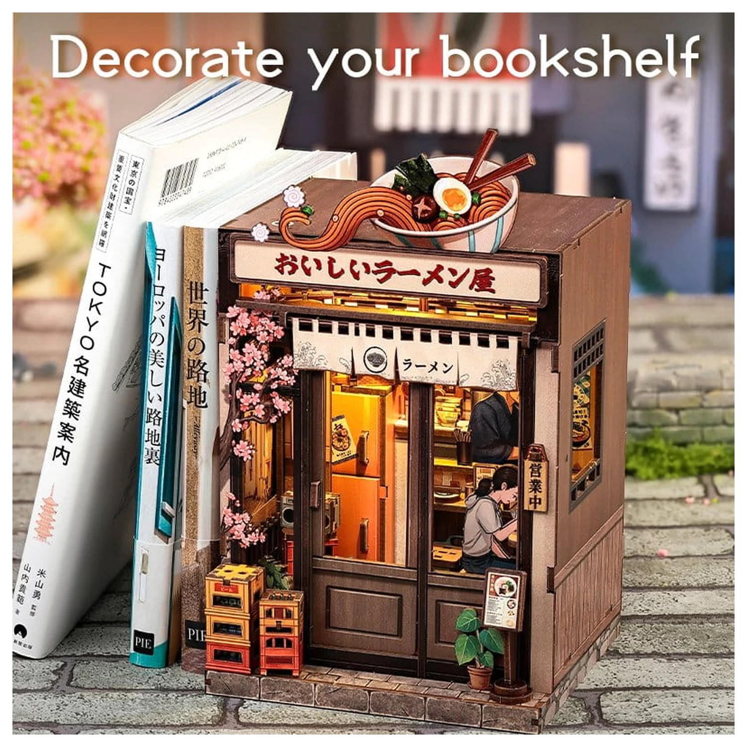 Miniature House modell készlet Oishii Kyoto 22 x 13 cm  termékfotó