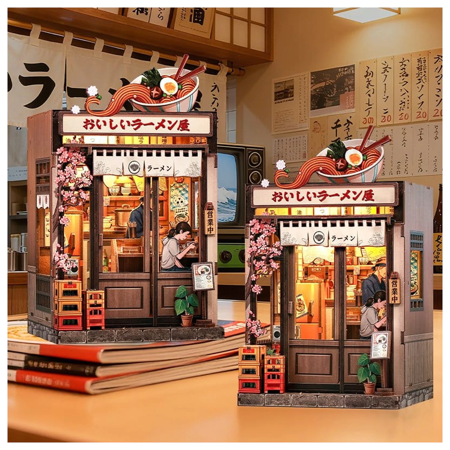Miniature House modell készlet Oishii Kyoto 22 x 13 cm  termékfotó