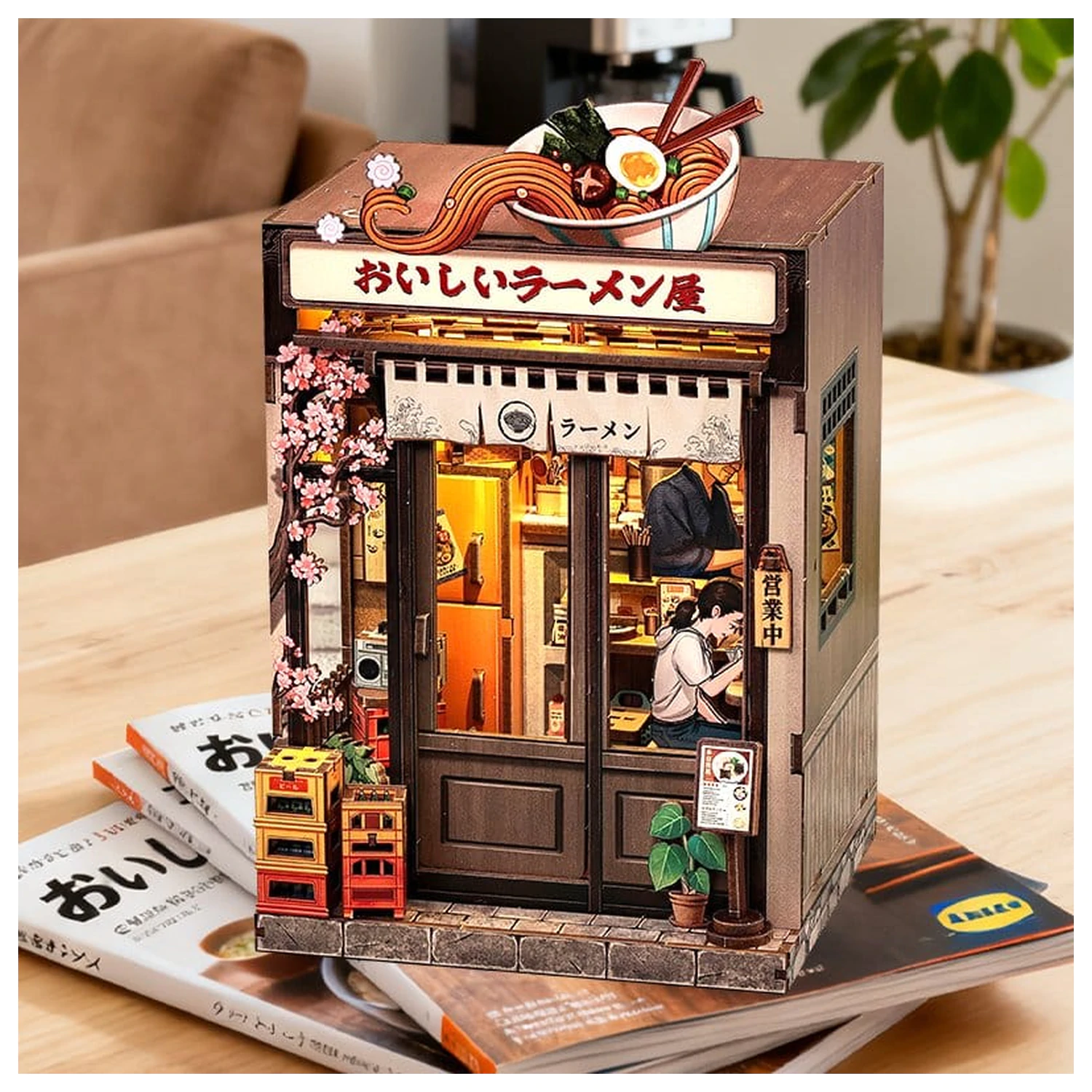 Miniature House modell készlet Oishii Kyoto 22 x 13 cm  termékfotó