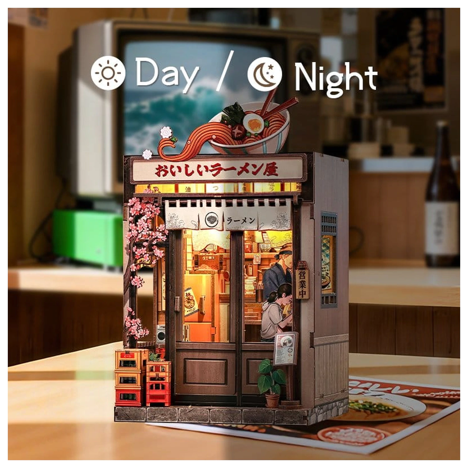 Miniature House modell készlet Oishii Kyoto 22 x 13 cm  termékfotó