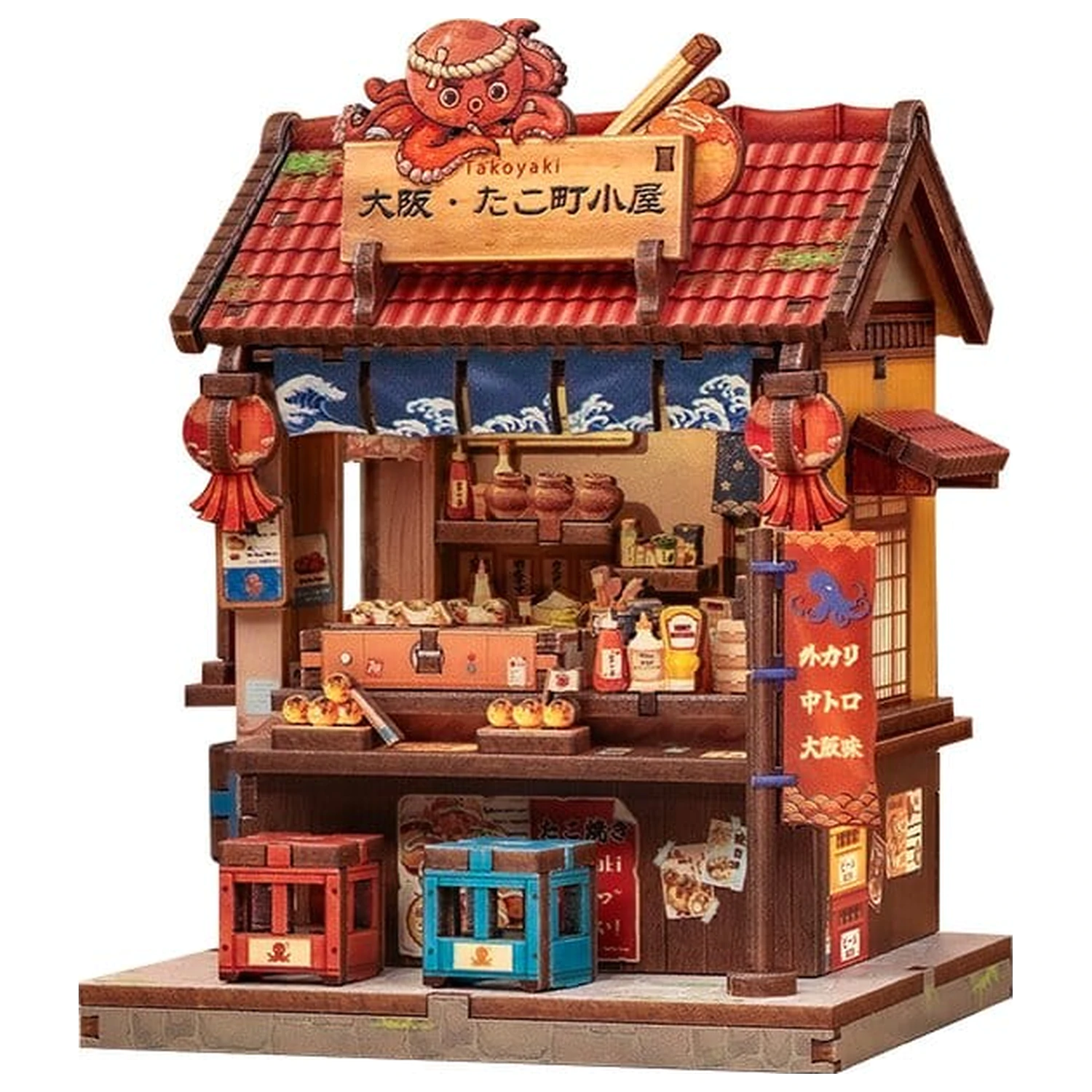 Miniature House modell készlet Osaka Takoyaki 12 x 9 cm termékfotó